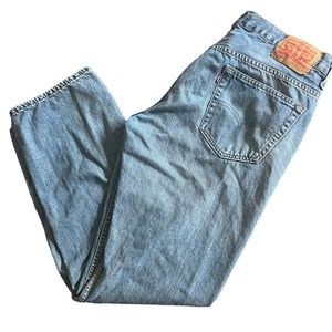 Men’s Levi Straight Leg Lightwash Jeans